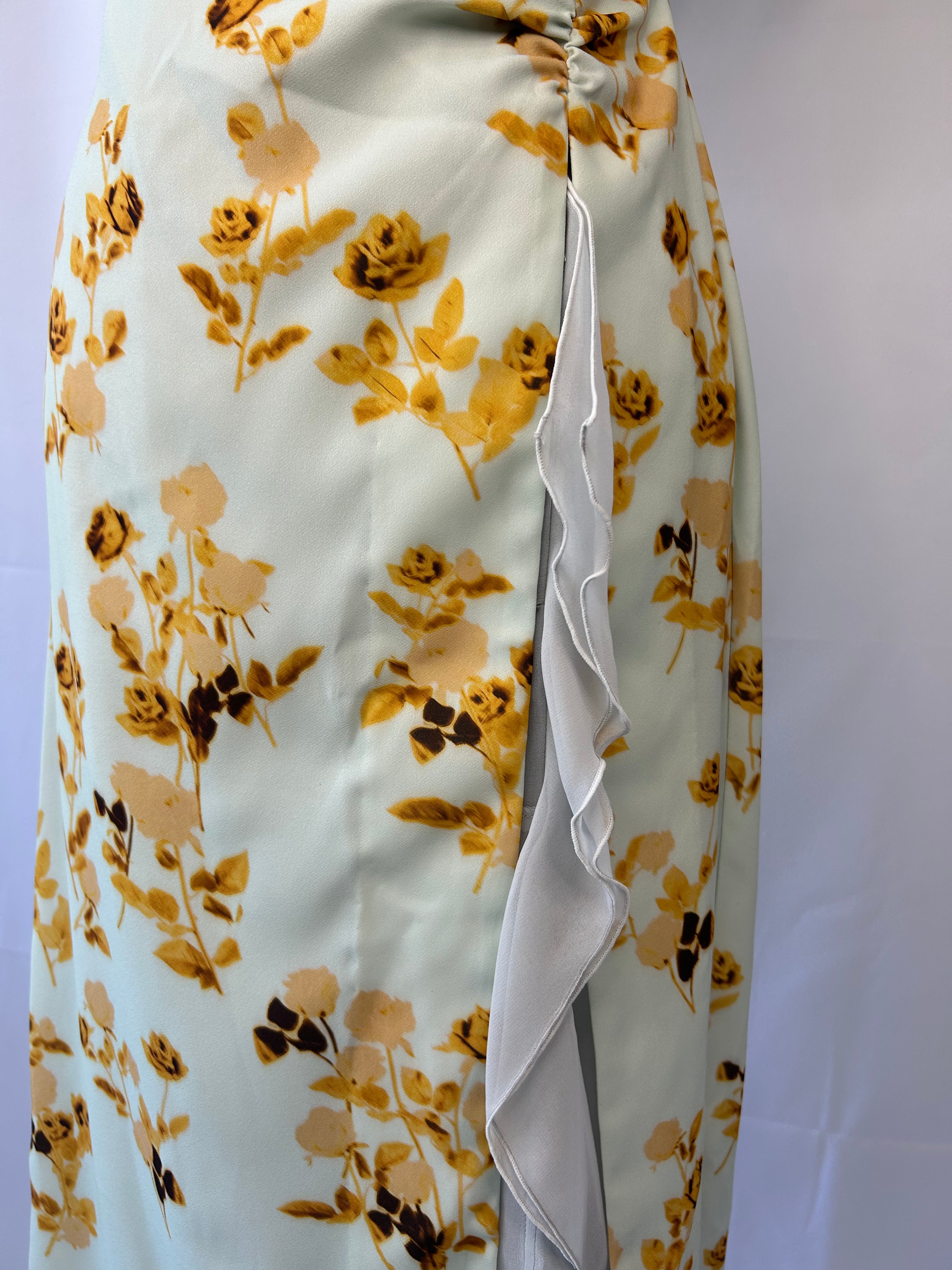 Green Floral Dress