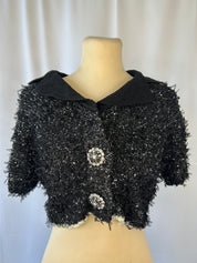 Jacket With Jeweled Buttons