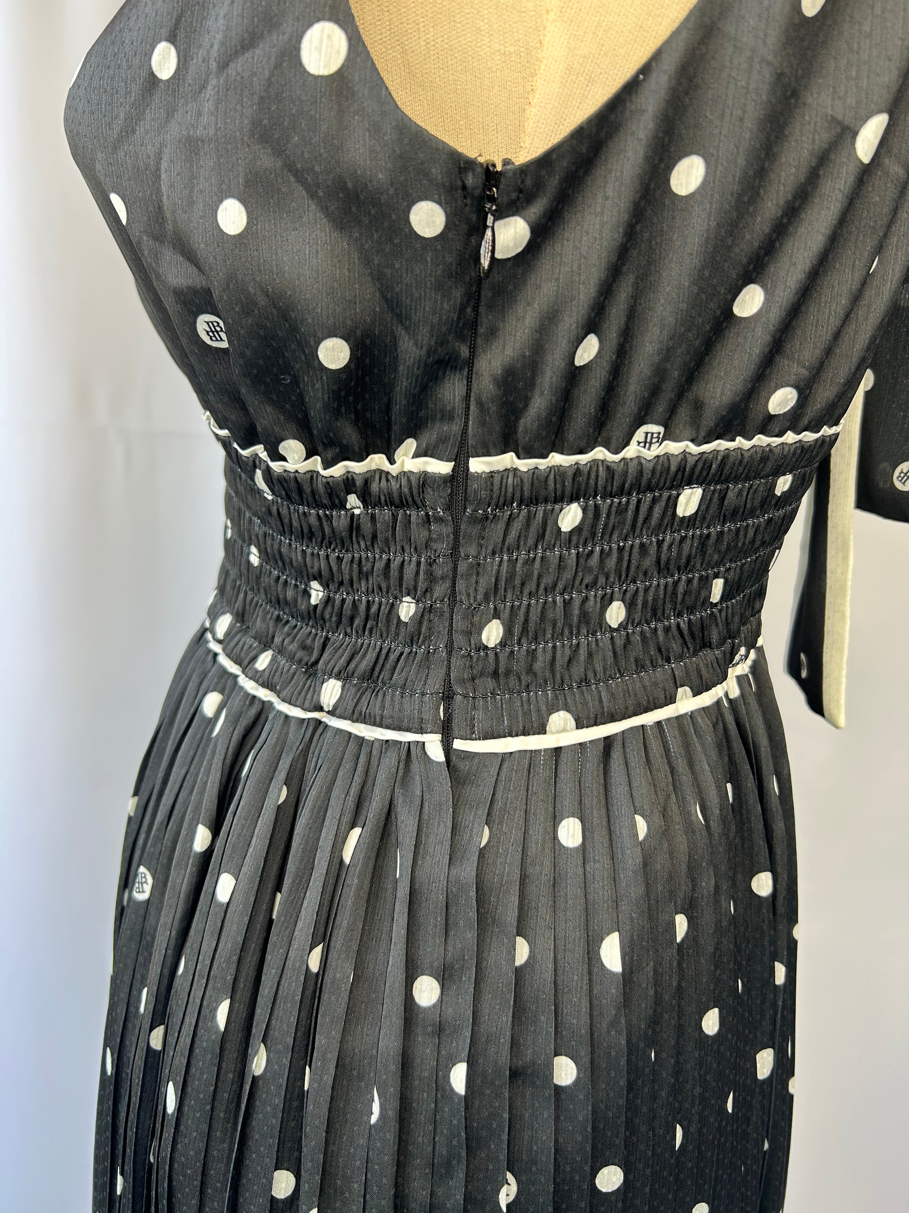 Polka Dot Sleeveless Dress