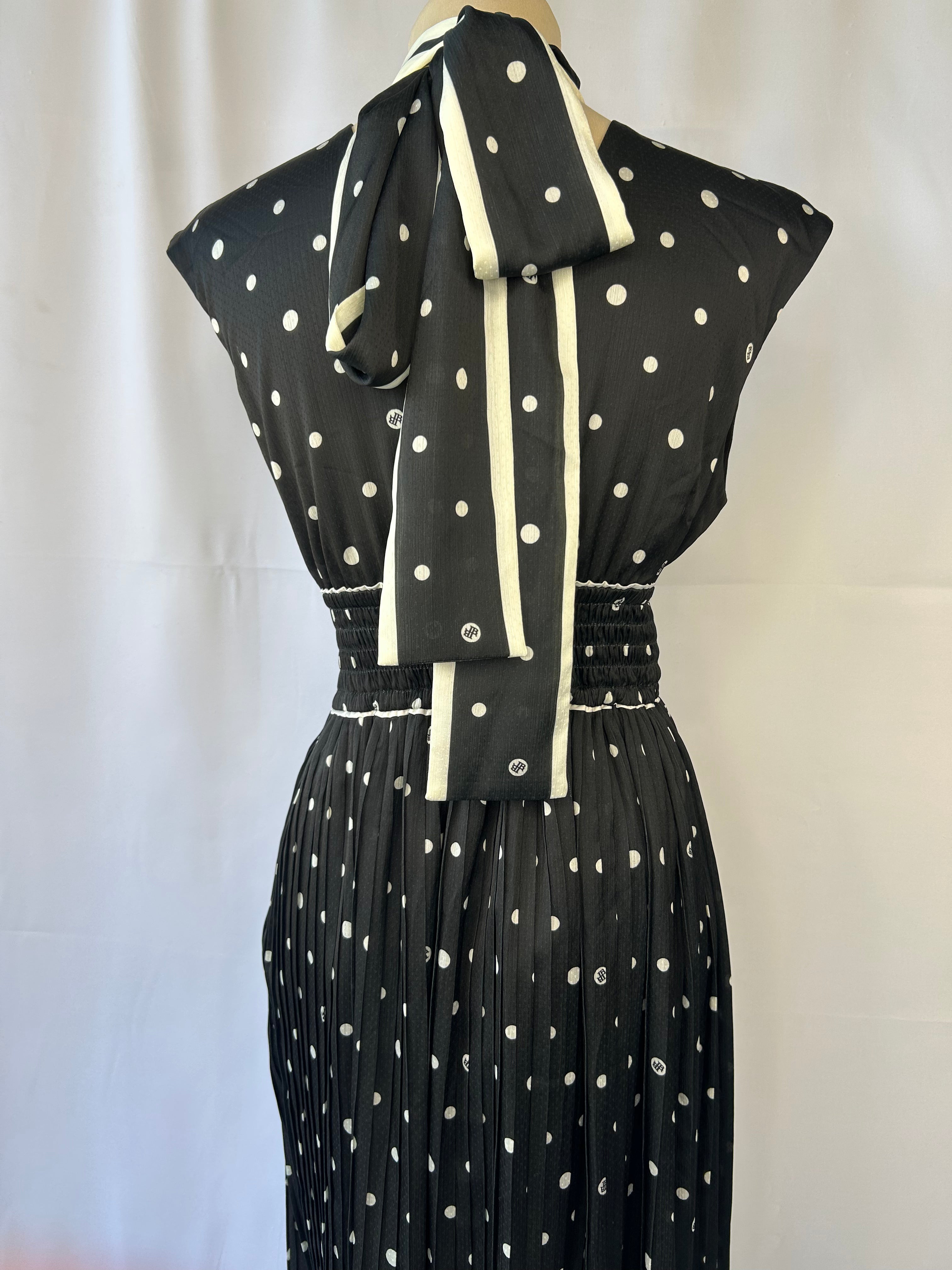 Polka Dot Sleeveless Dress