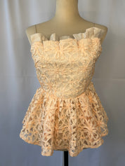 Floral Peplum Top