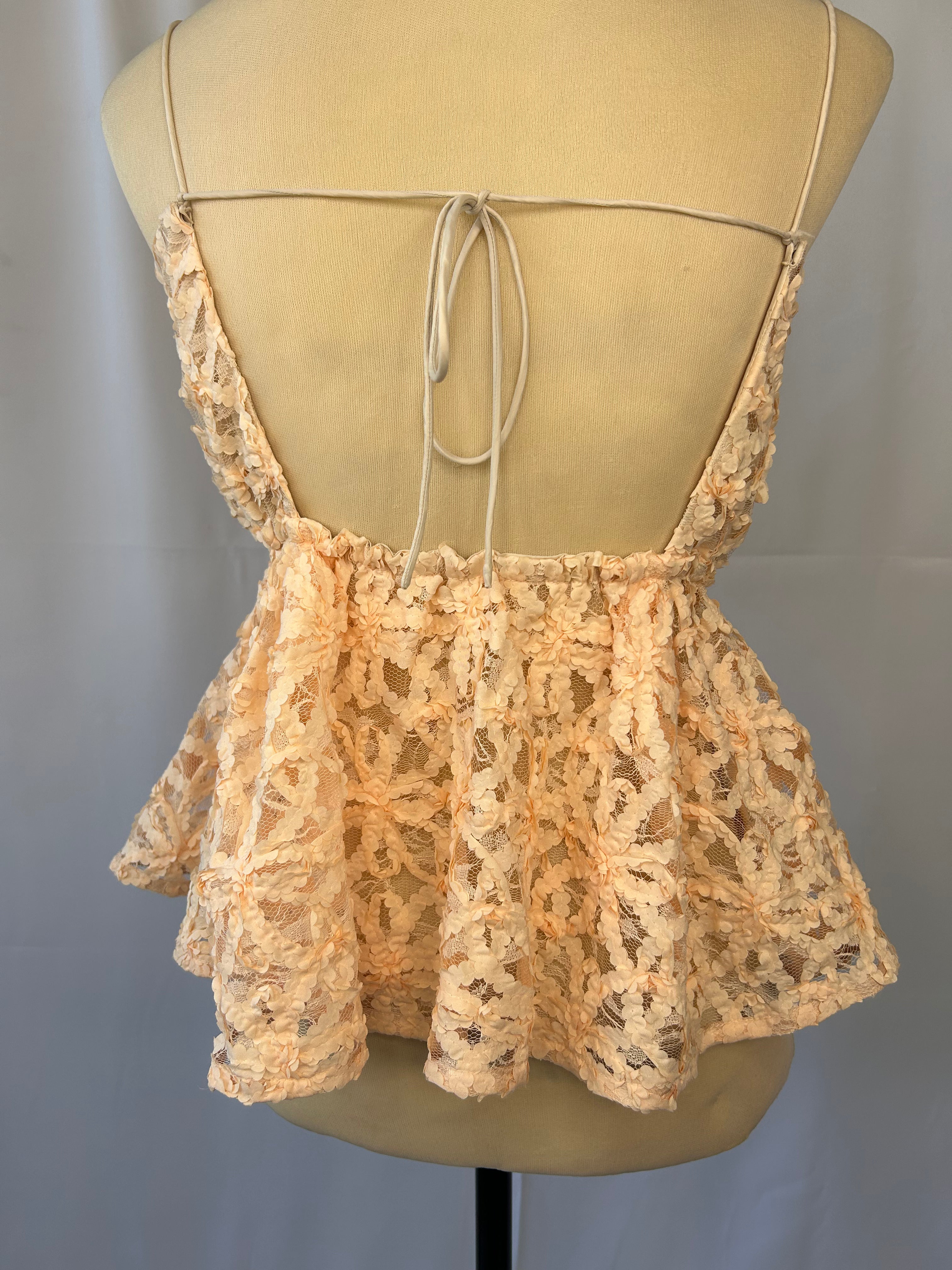 Floral Peplum Top