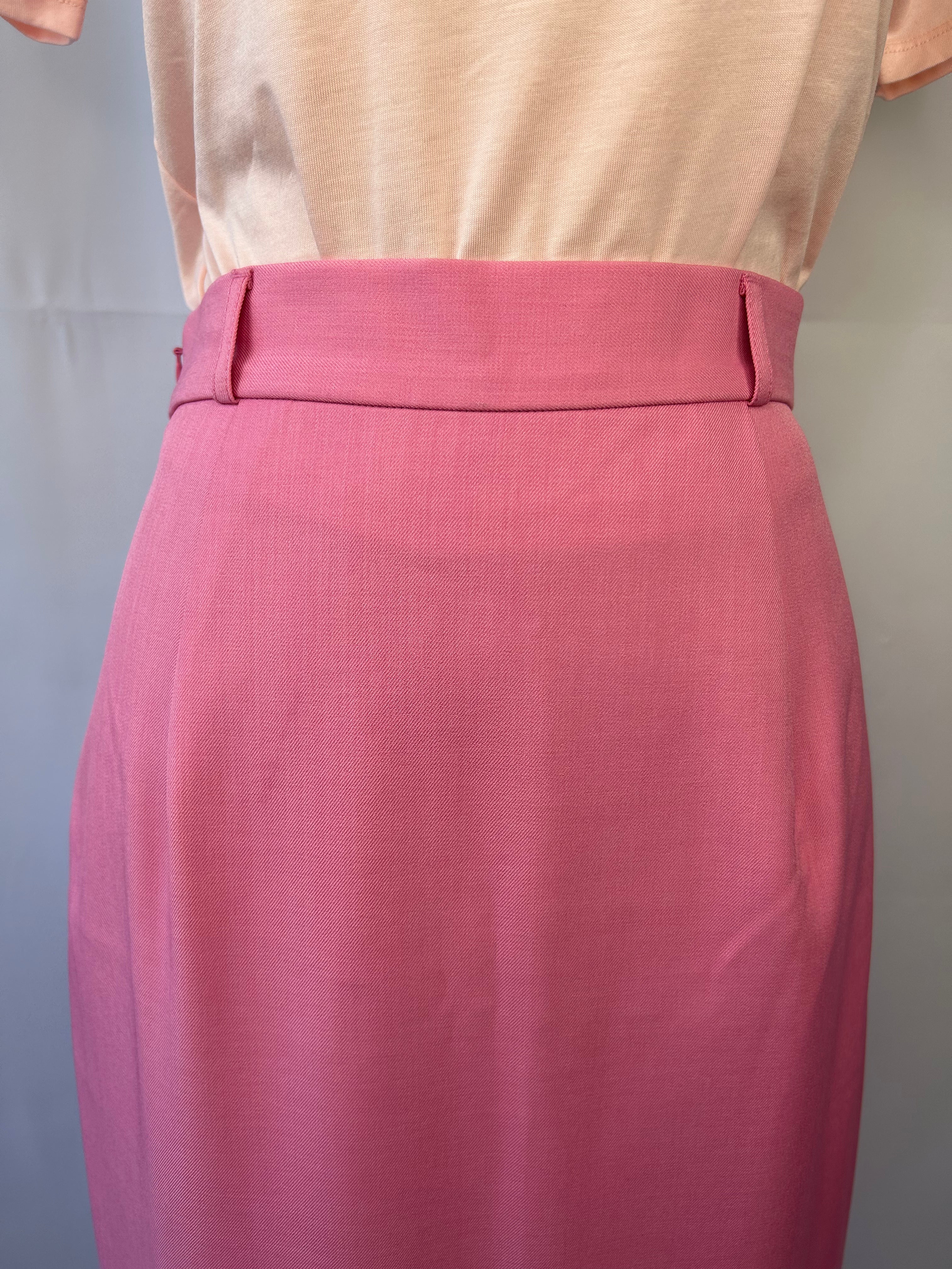 Pink Pencil Skirt