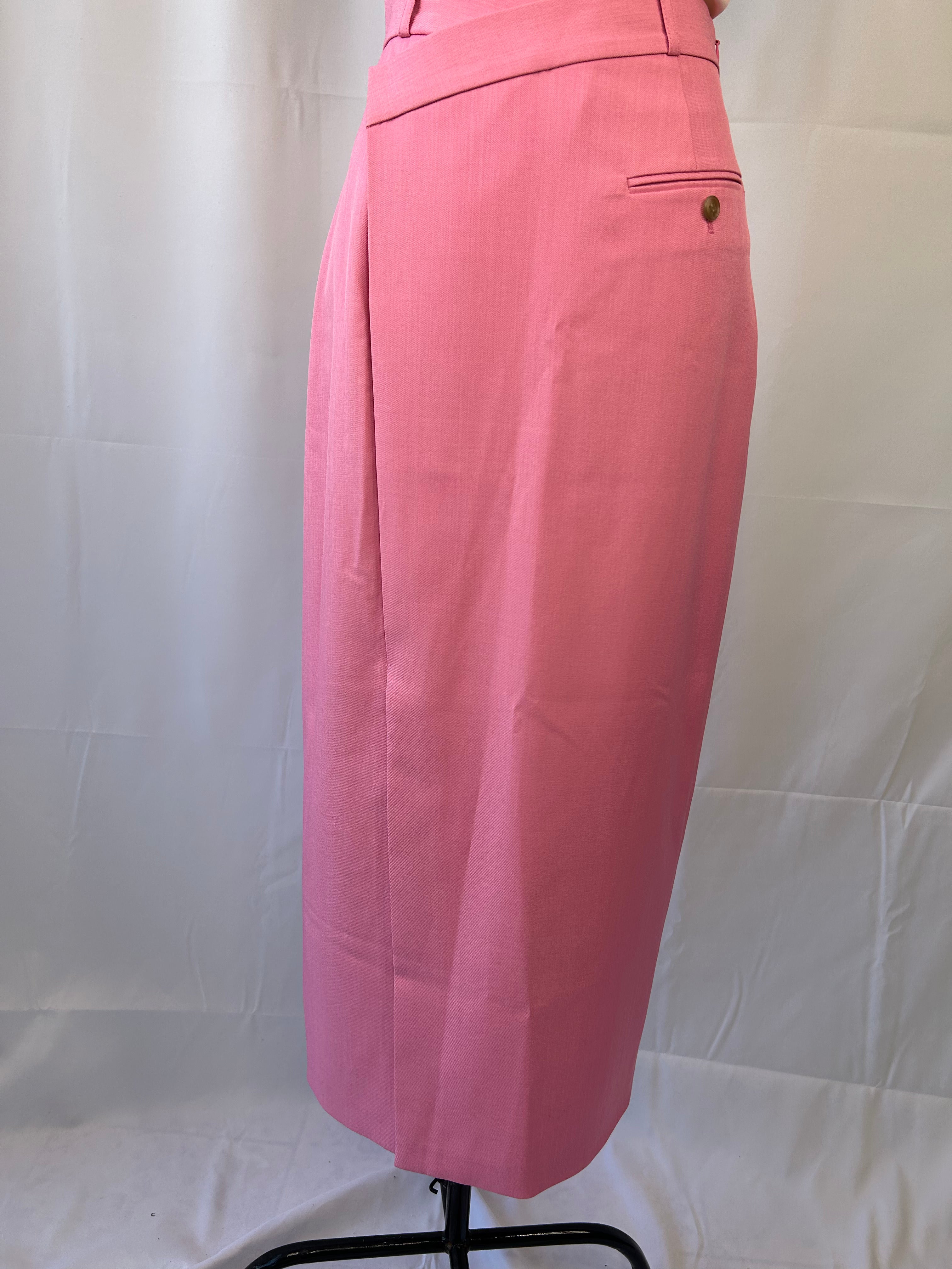 Pink Pencil Skirt