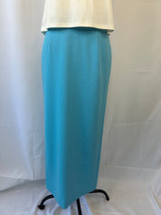 Blue Pencil Skirt