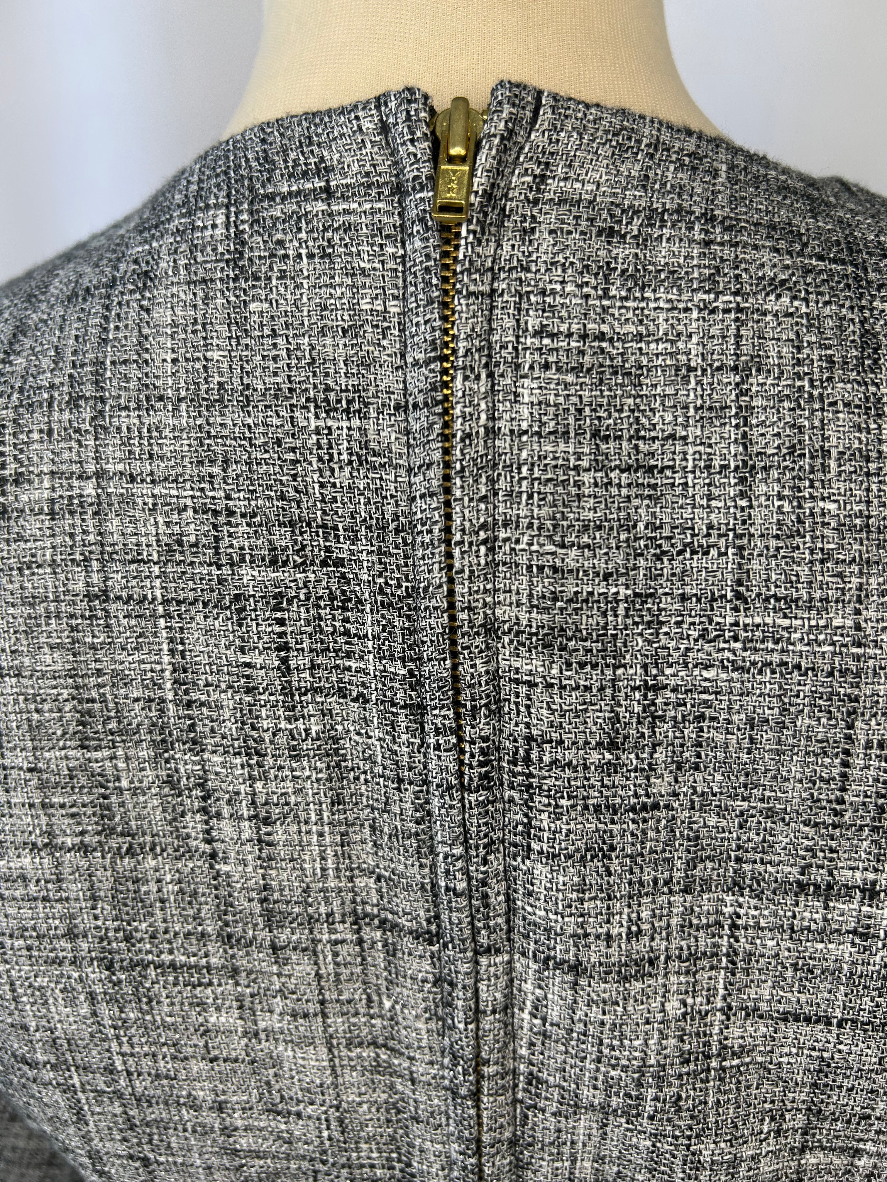 Tweed Tunic Blouse