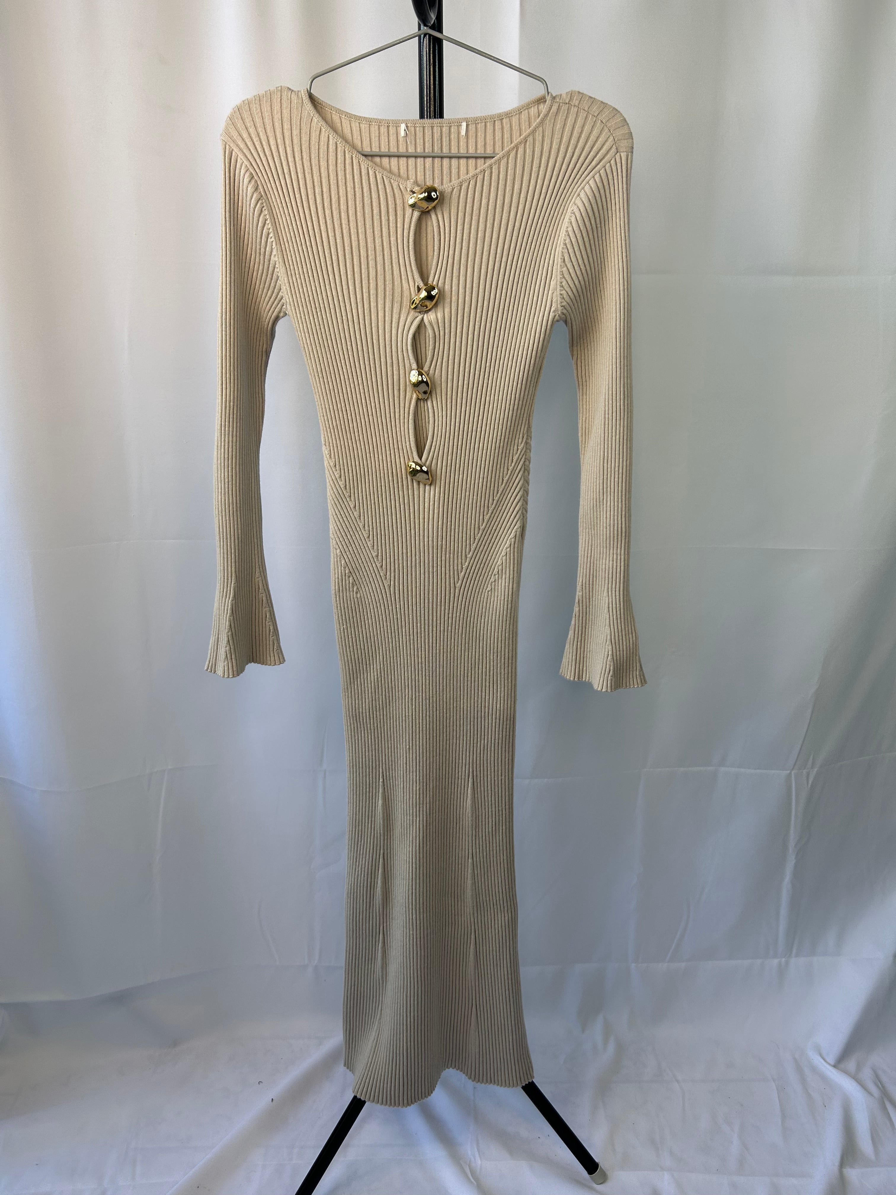 Ribbed Knit Dress
