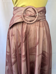 Sheer Mauve Skirt