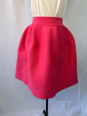 Hot Pink A-line Skirt