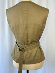 Sleeveless Tailored Top