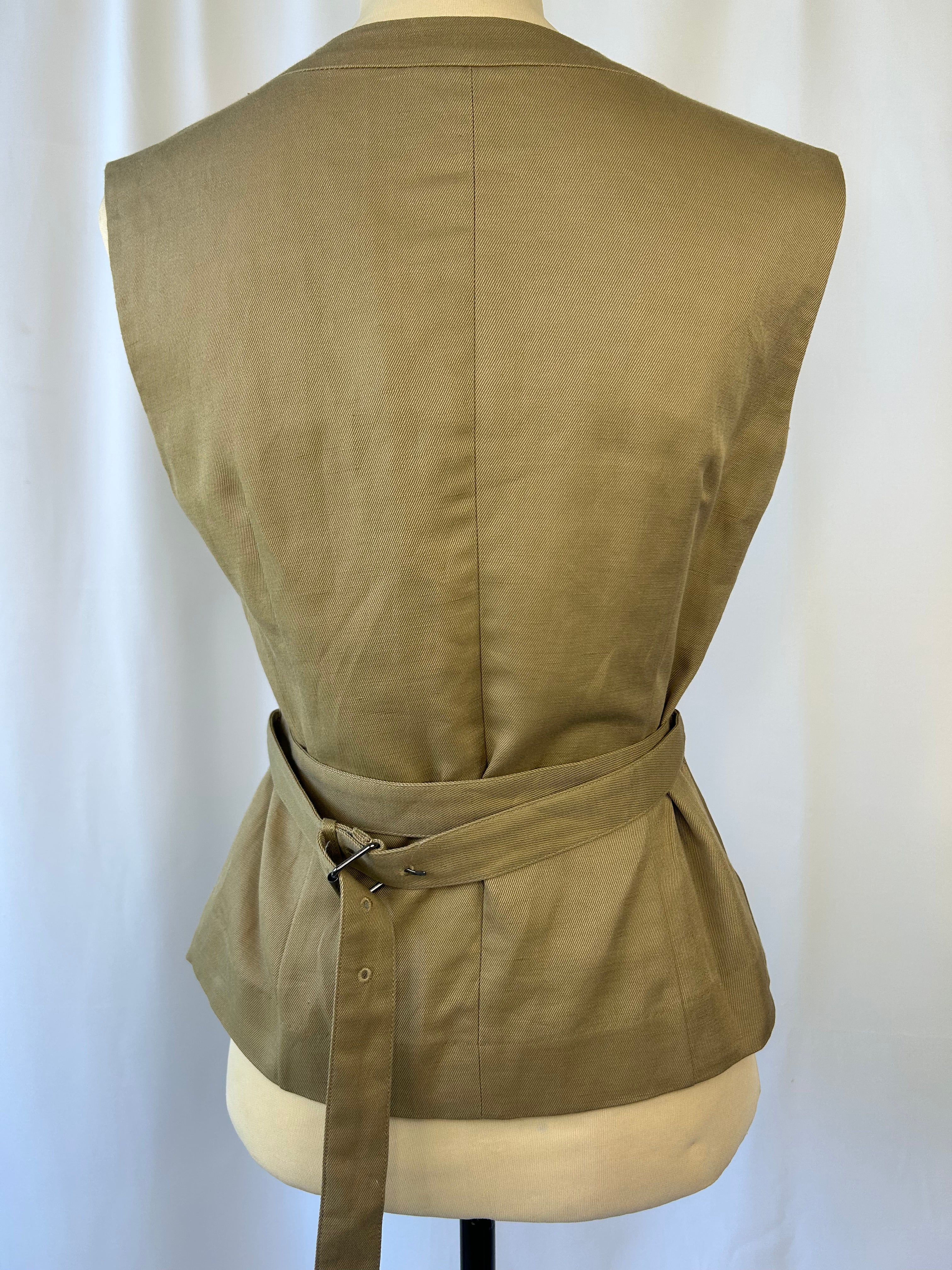 Sleeveless Tailored Top