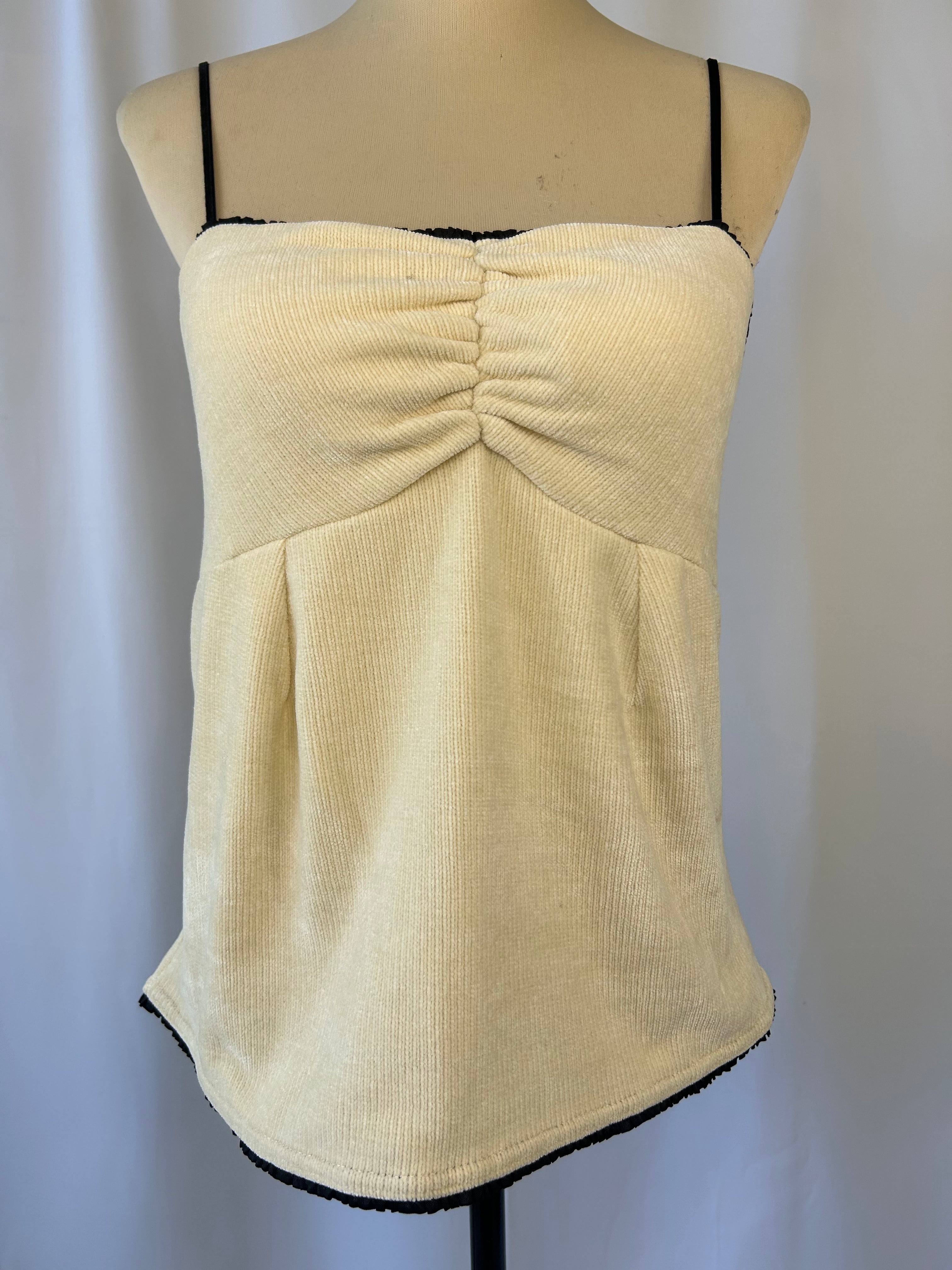 Ruched Knit Camisole Top