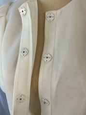 Short-Sleeve Cropped Jacket