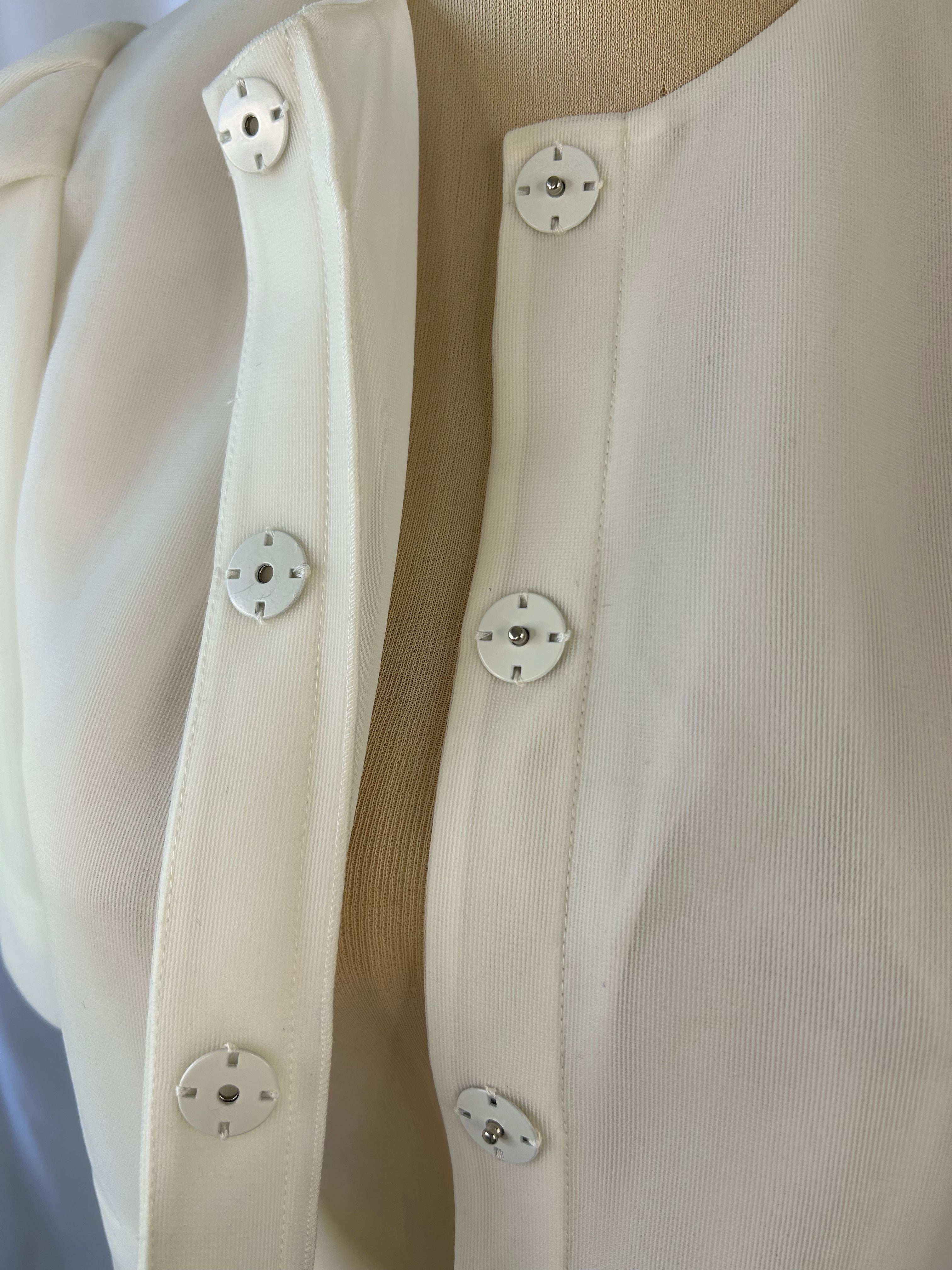 Short-Sleeve Cropped Jacket