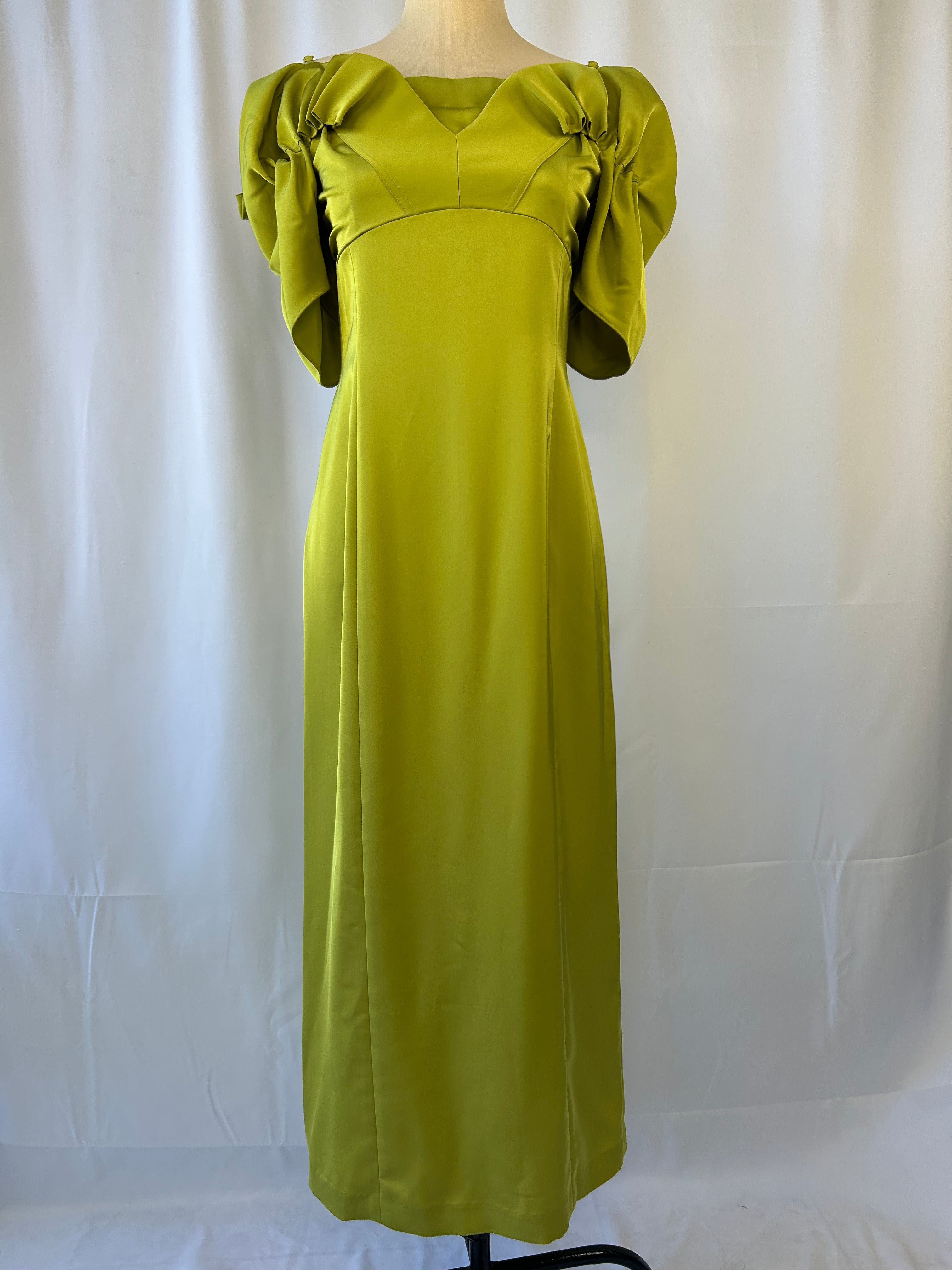 Satin Maxi Dress