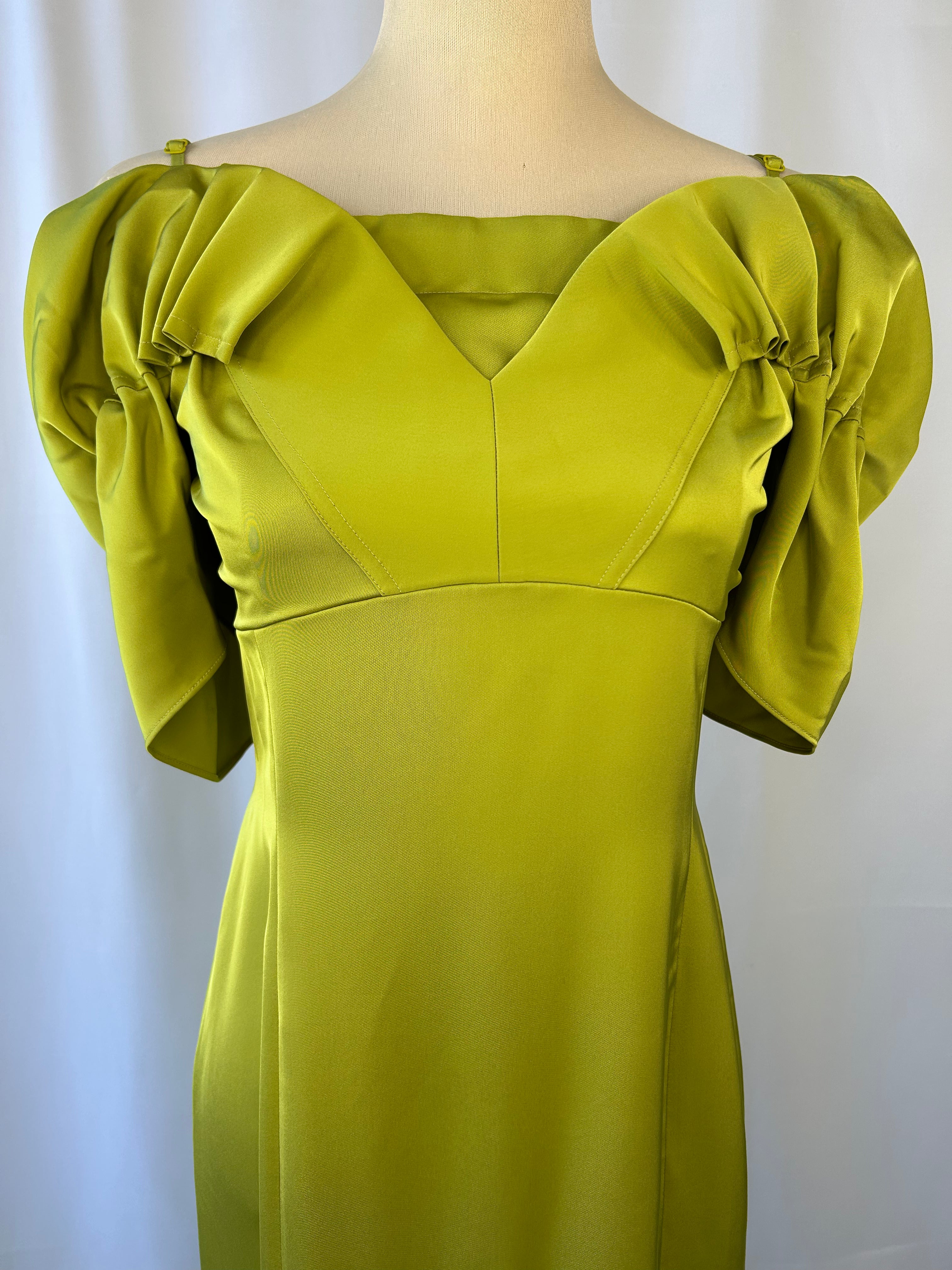 Satin Maxi Dress
