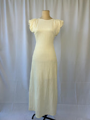 Textured Knit Maxi Dress