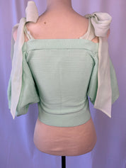 Off-Shoulder Knit Top