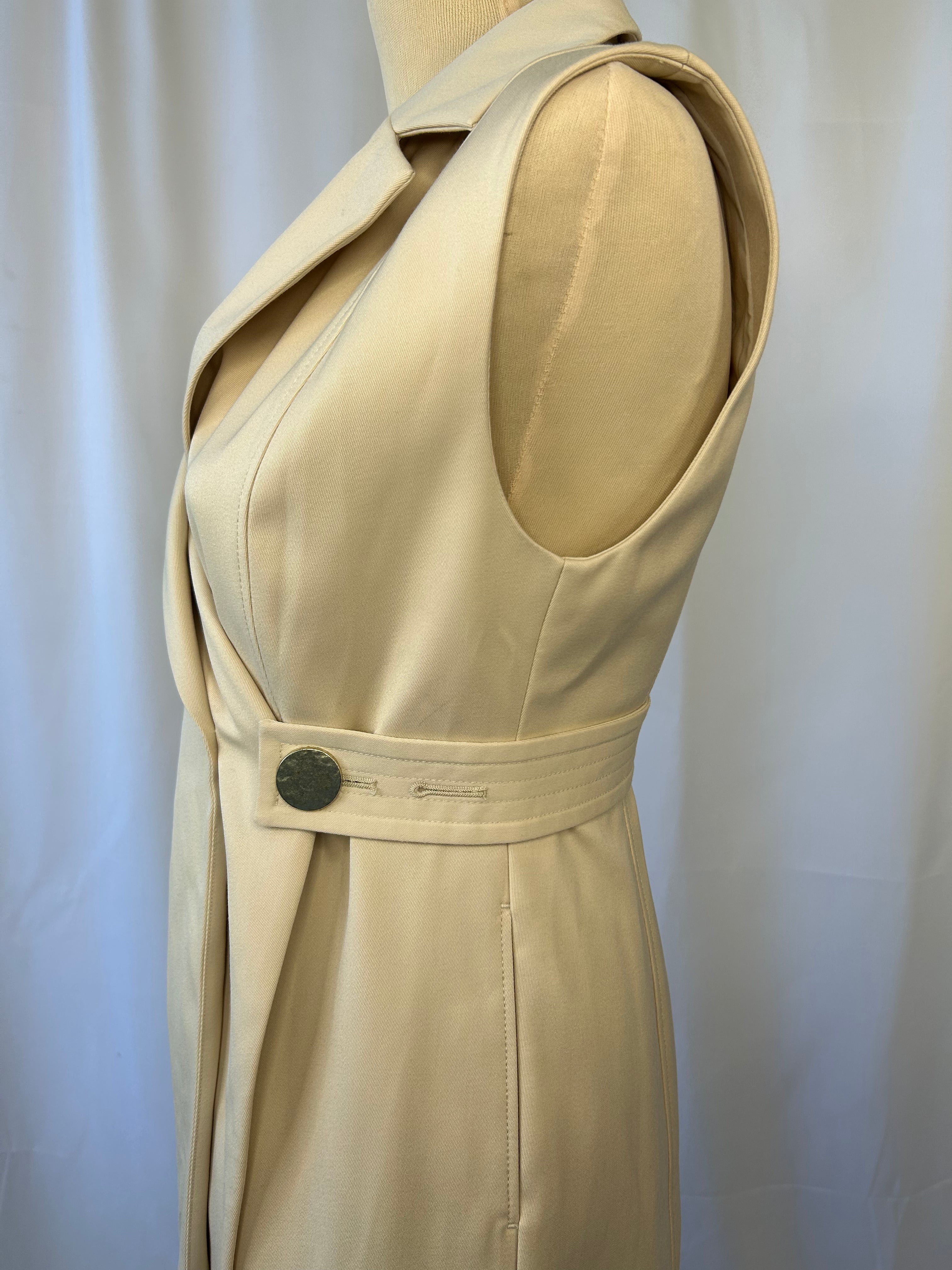 Sleeveless Tailored Dress