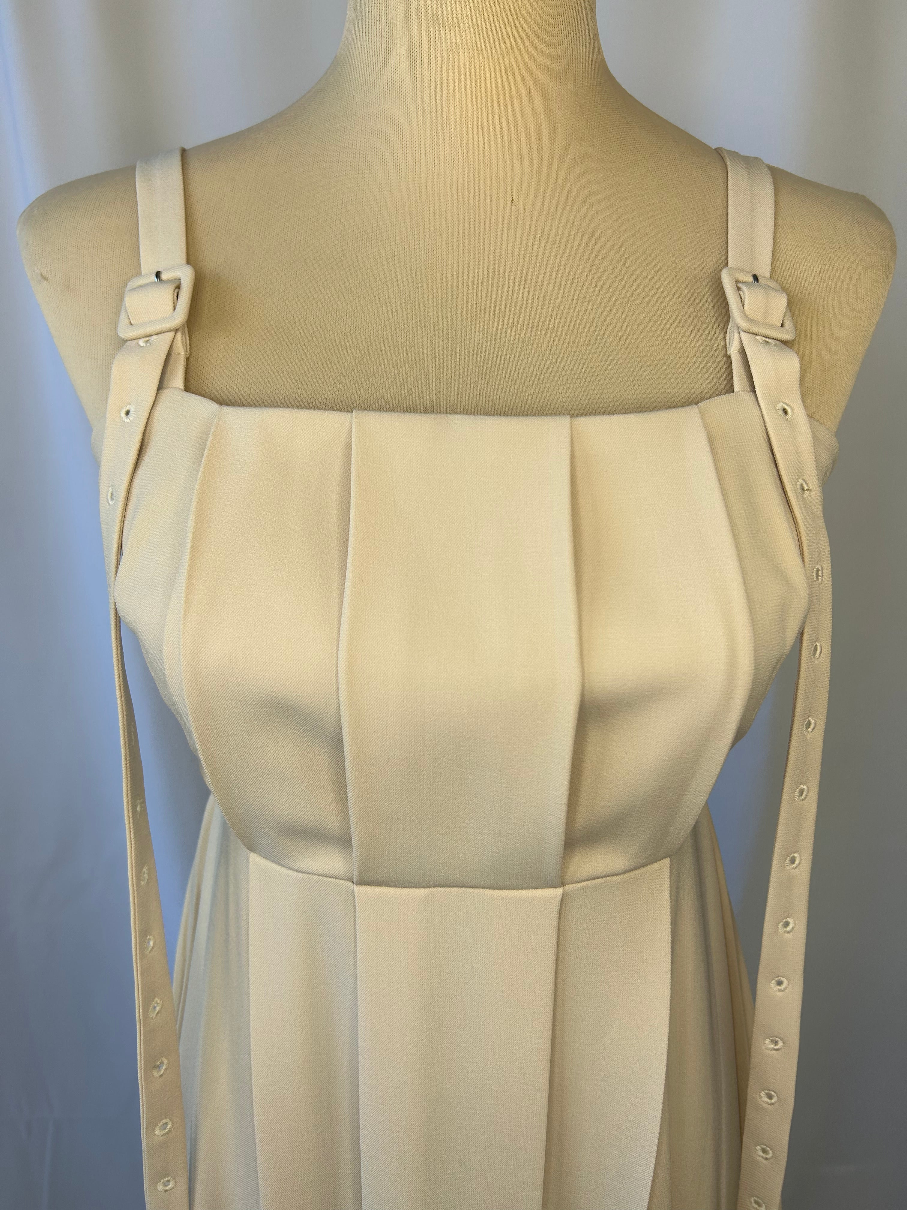 Sleeveless Pleated Maxi Dress