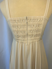 Sleeveless Pleated Maxi Dress
