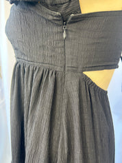 Off-Shoulder Puff Sleeve Dress