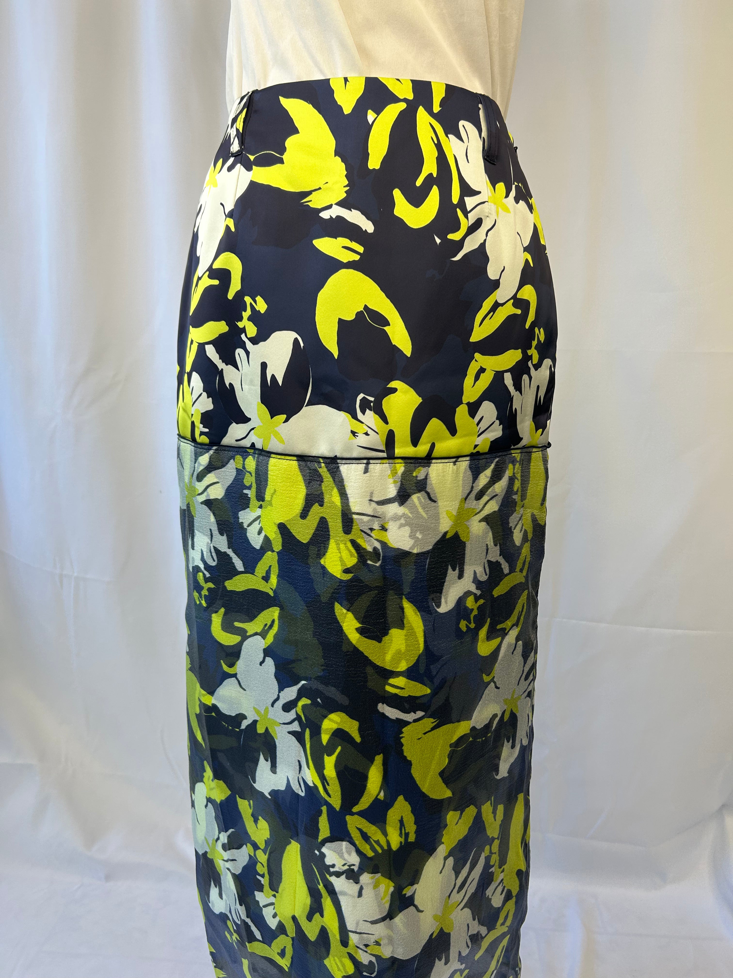 Floral Midi Skirt