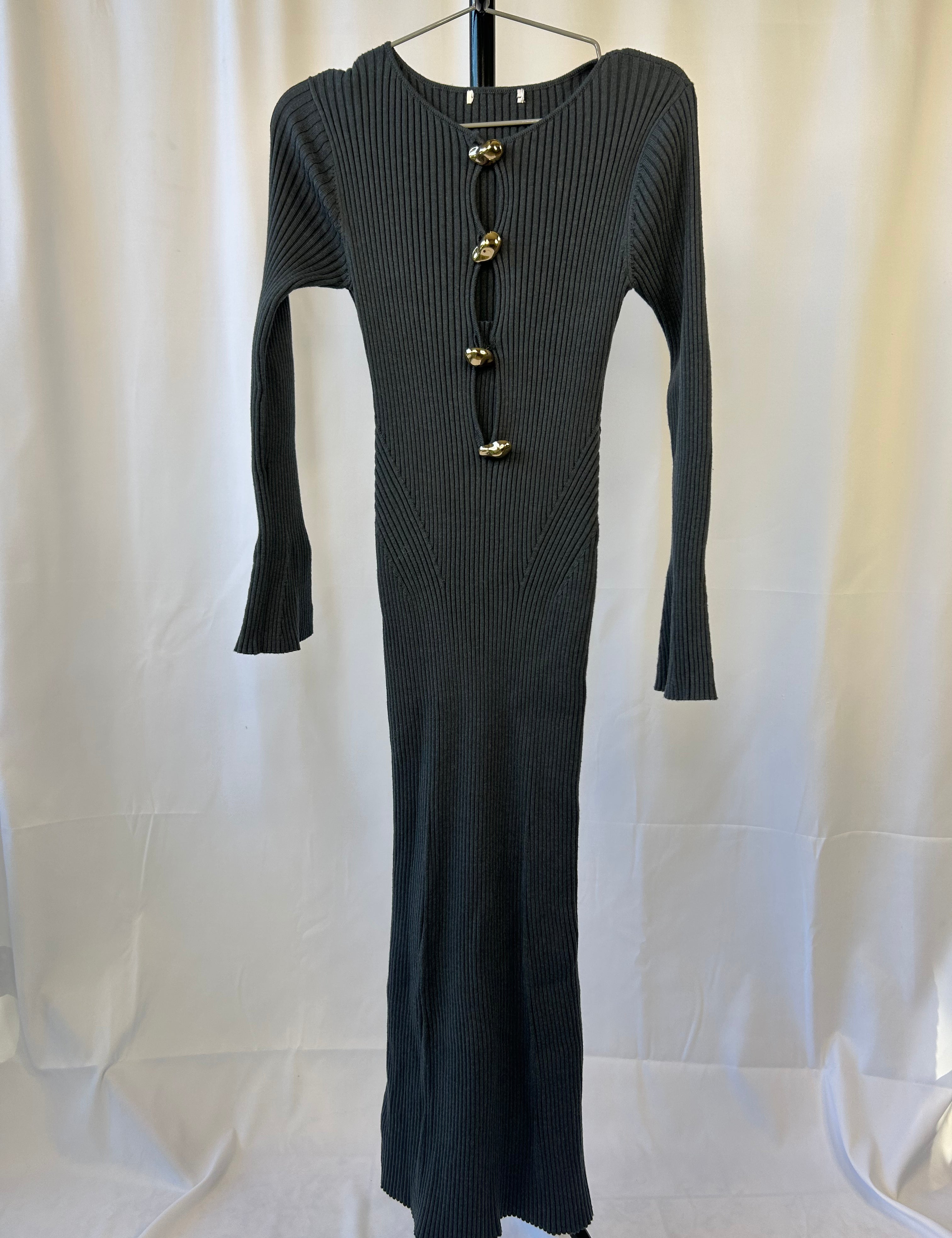 Ribbed Knit Dress