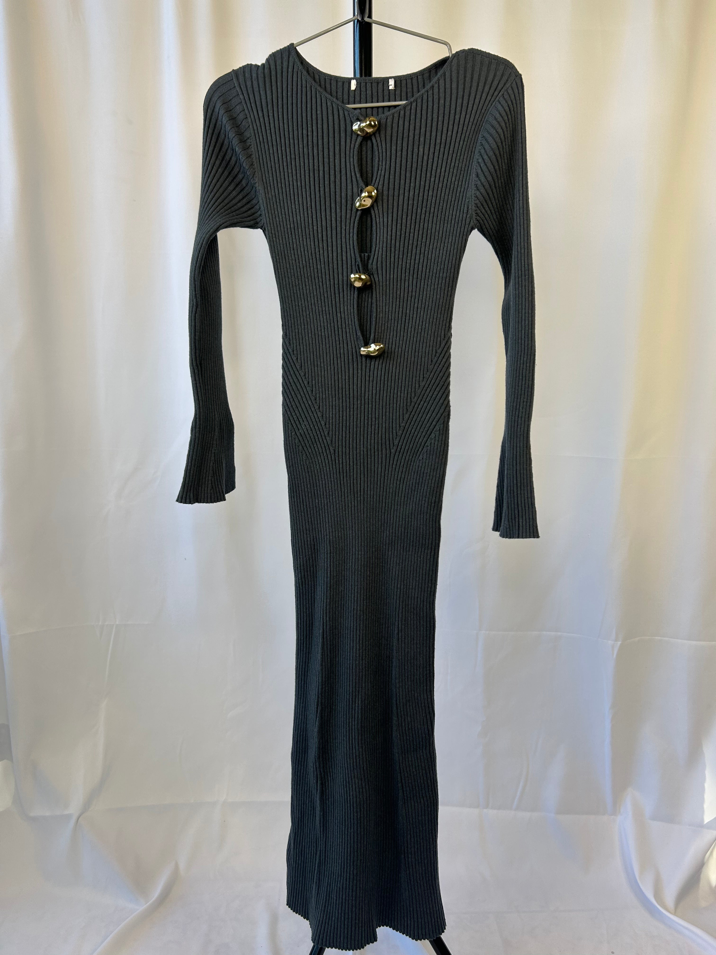 Ribbed Knit Dress