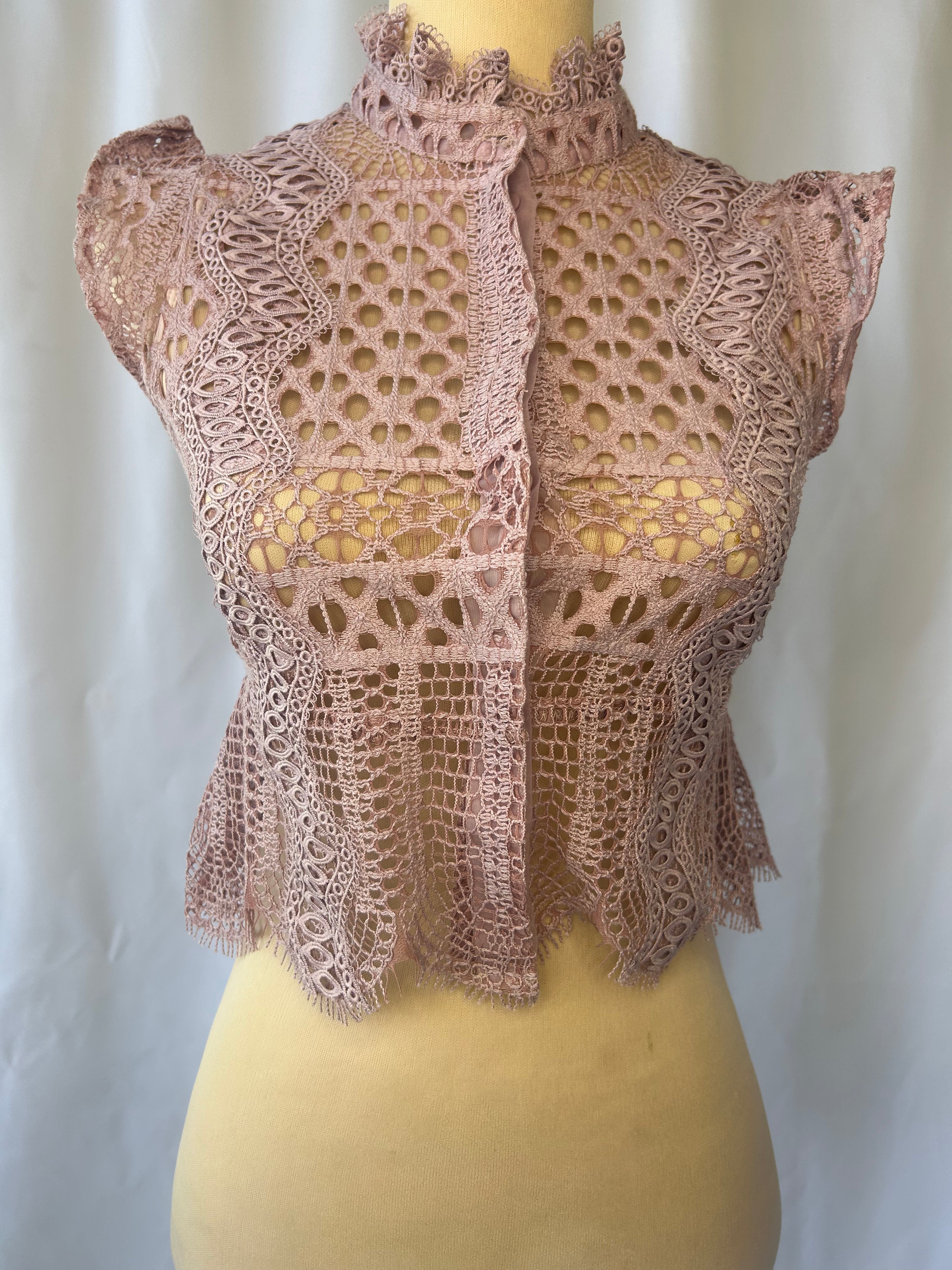 Crochet Lace Blouse