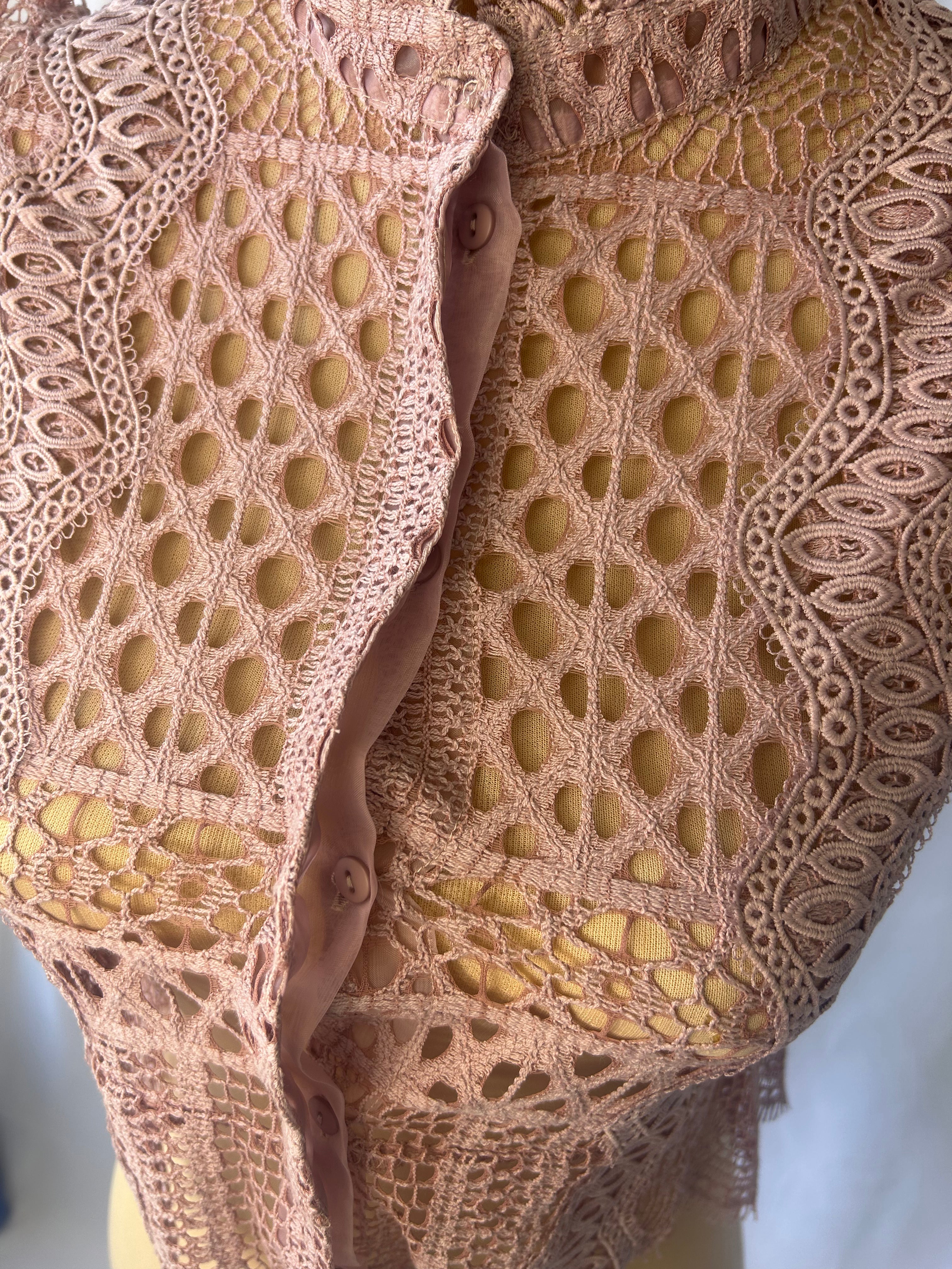Crochet Lace Blouse