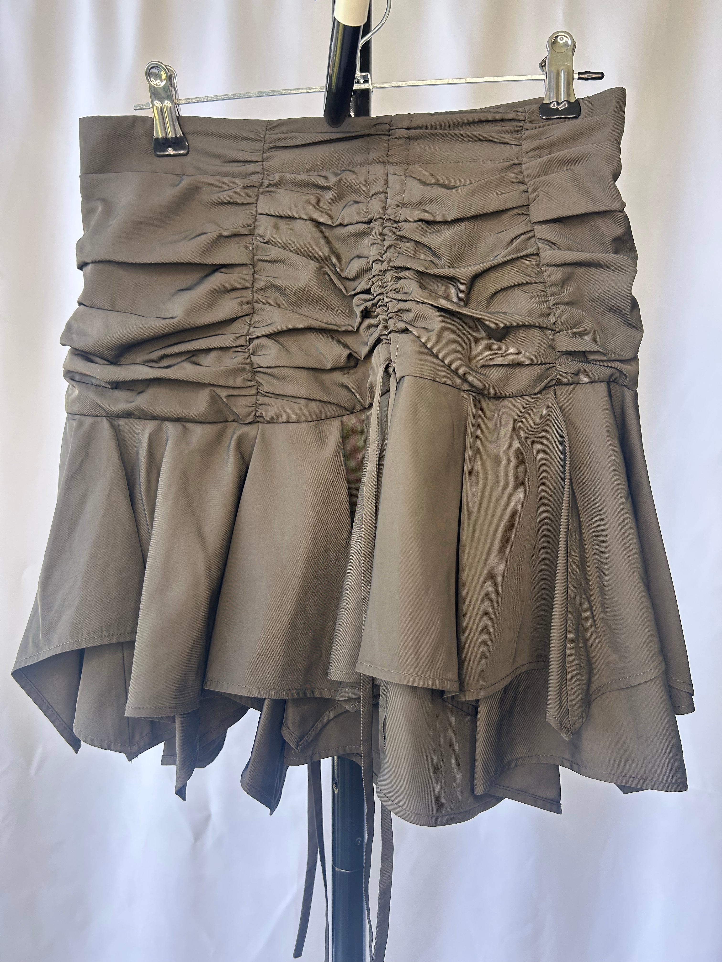 Ruched Mini skirt