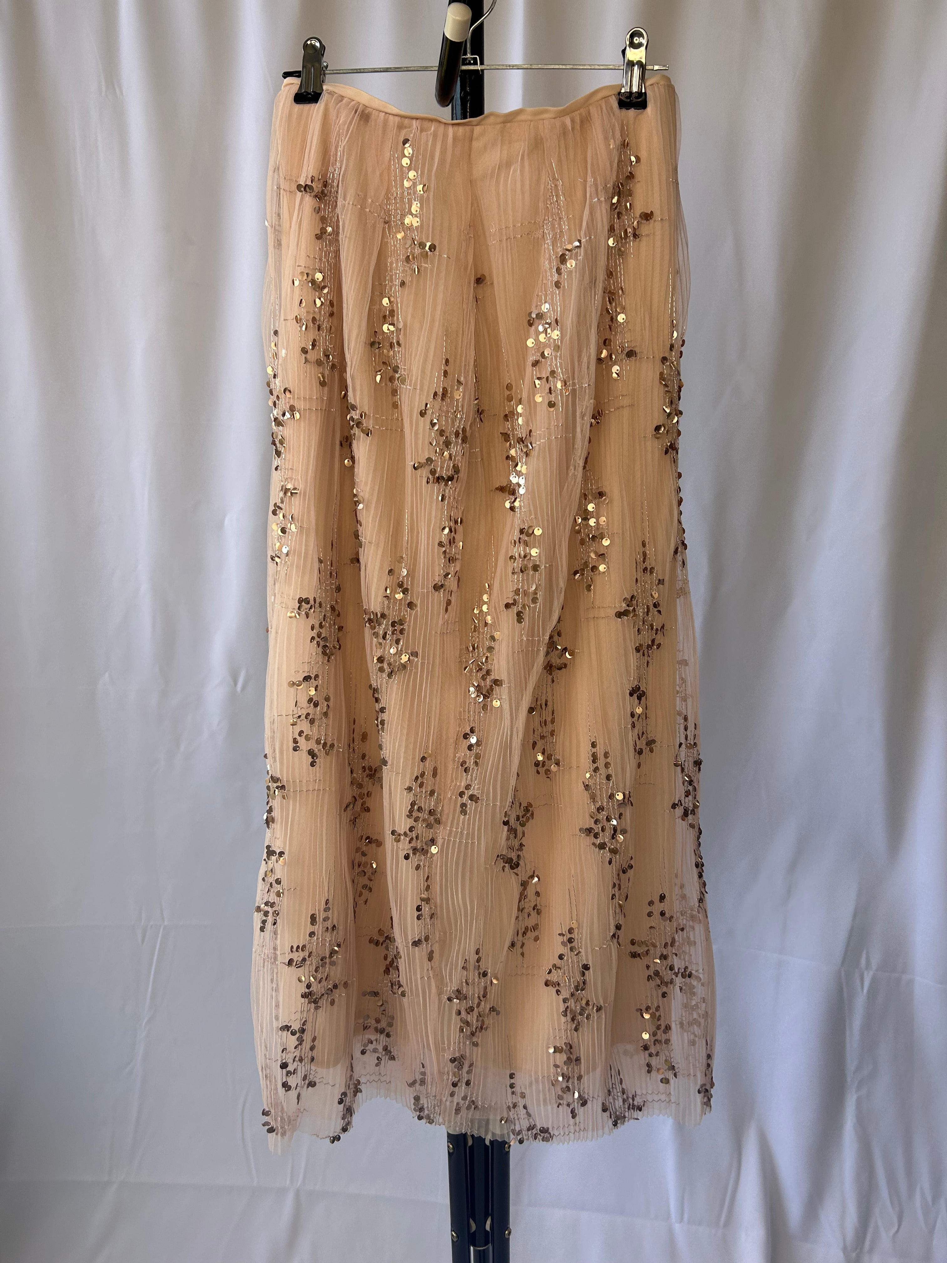 Embellished Tulle Skirt