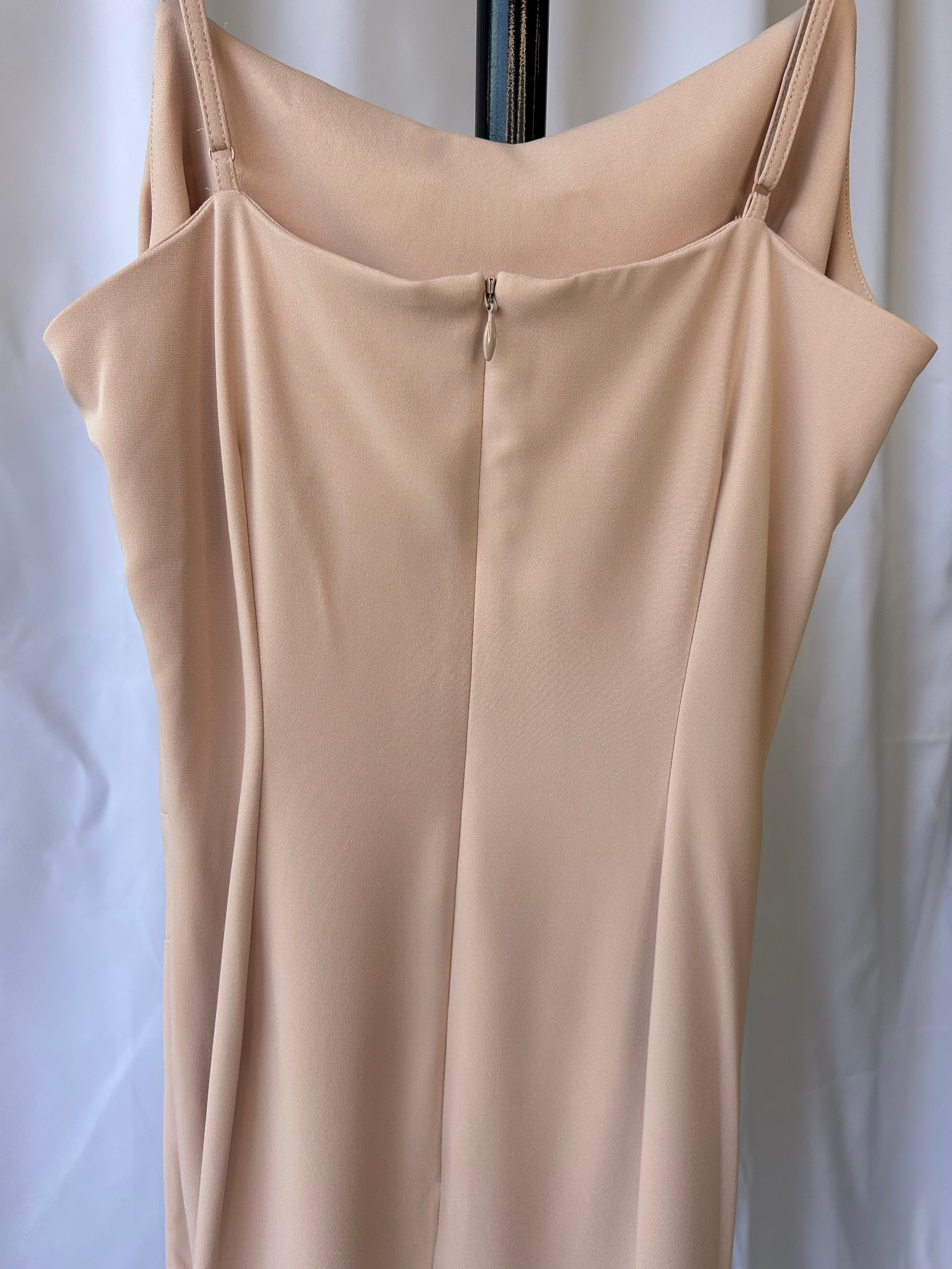 Draped Slip Dress